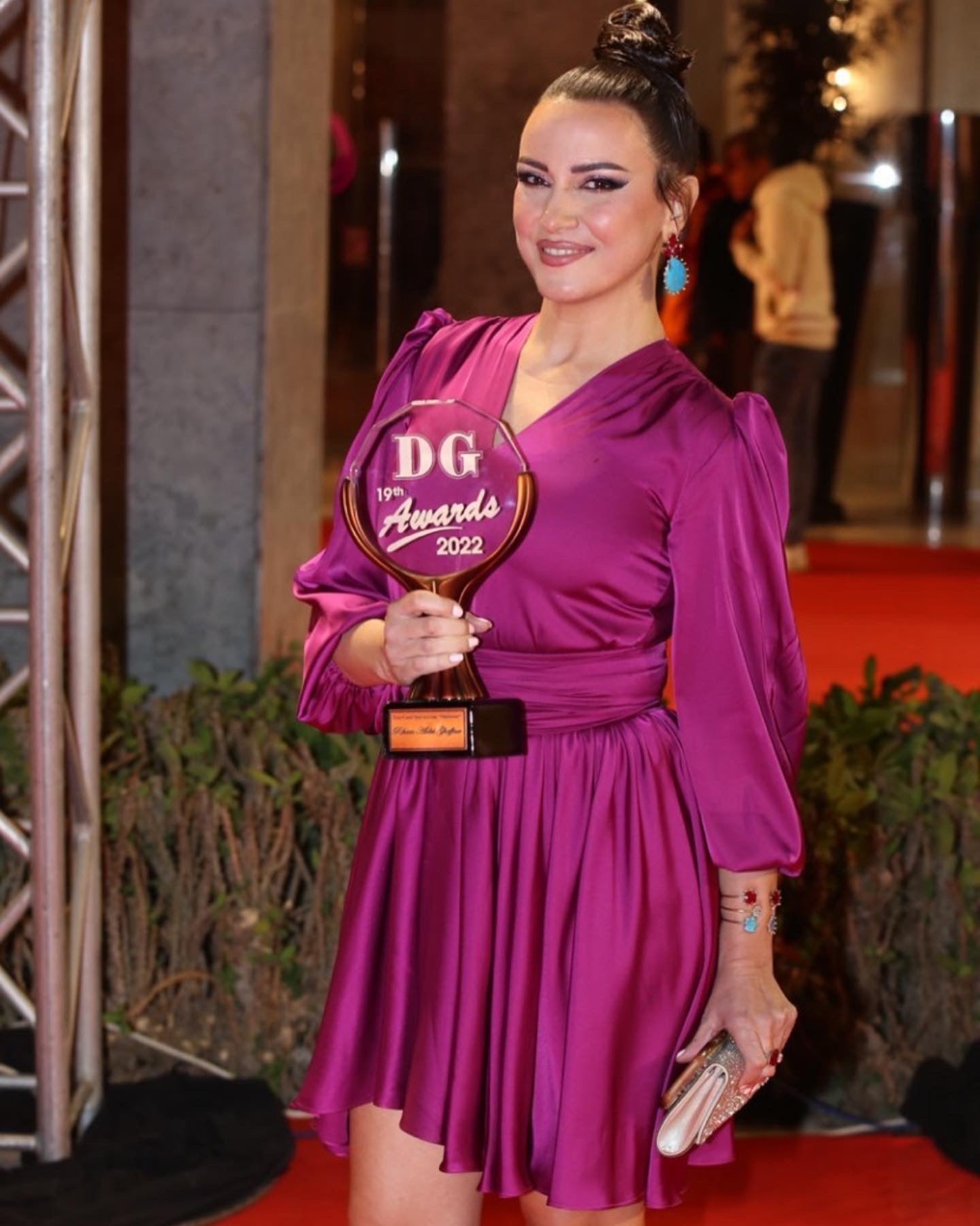 Chic Violet Dress
