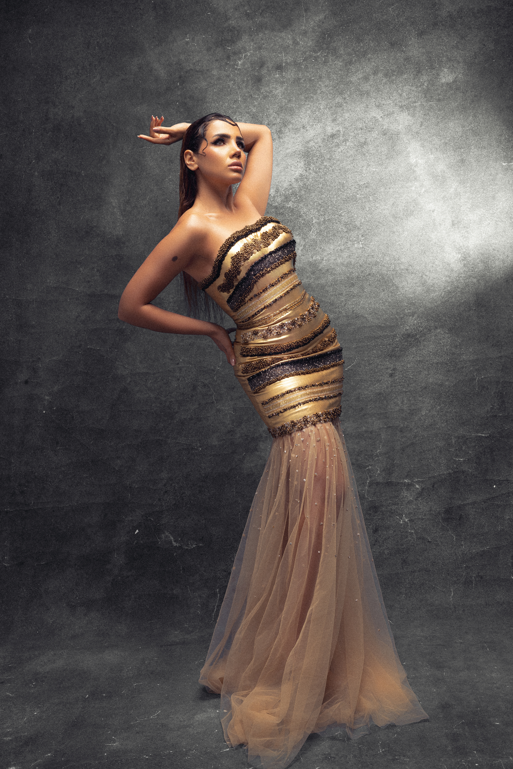 Golden Muse Gown