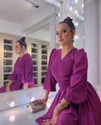 Chic Violet Dress