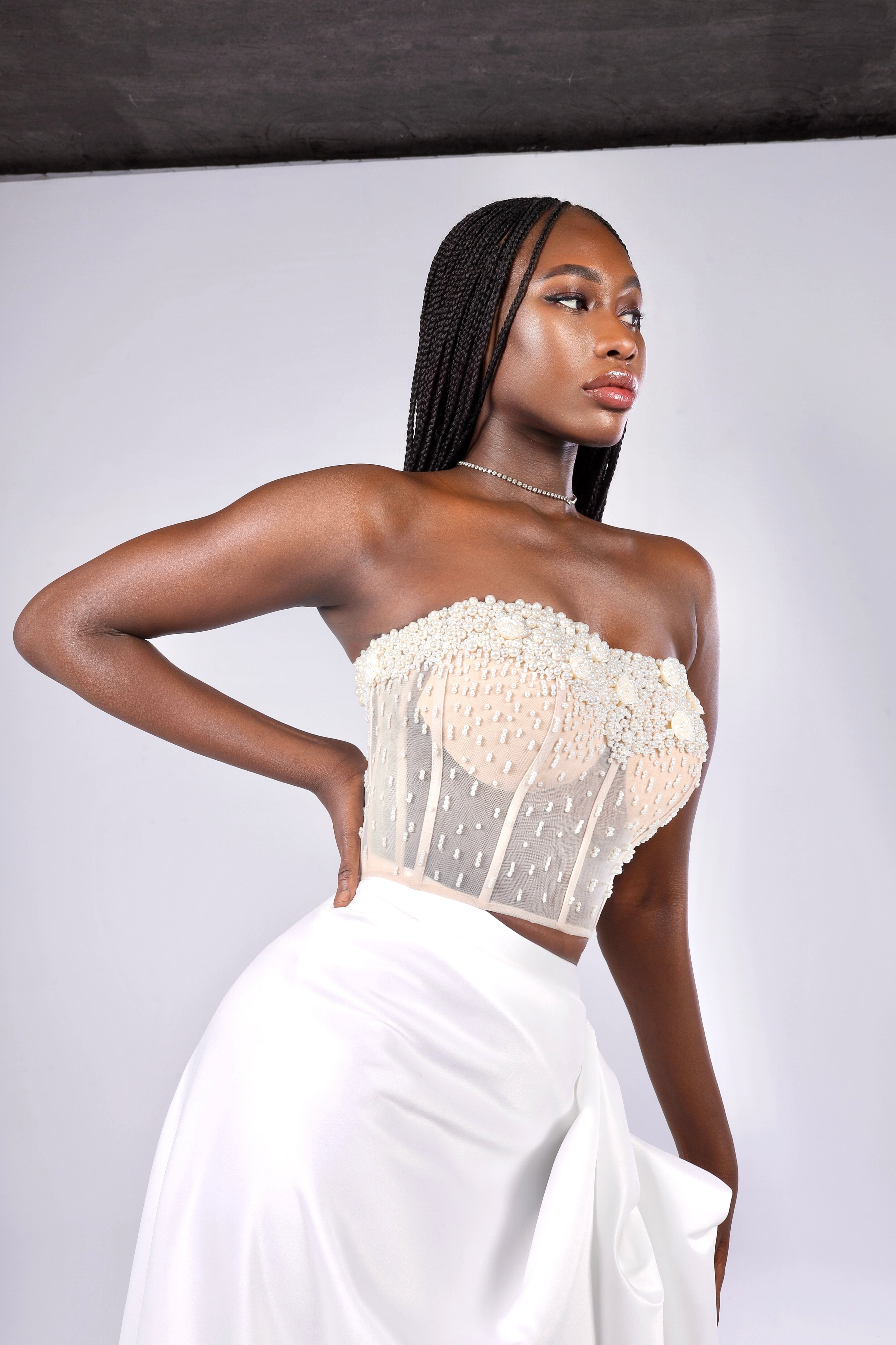 Glam Bride Corset Set