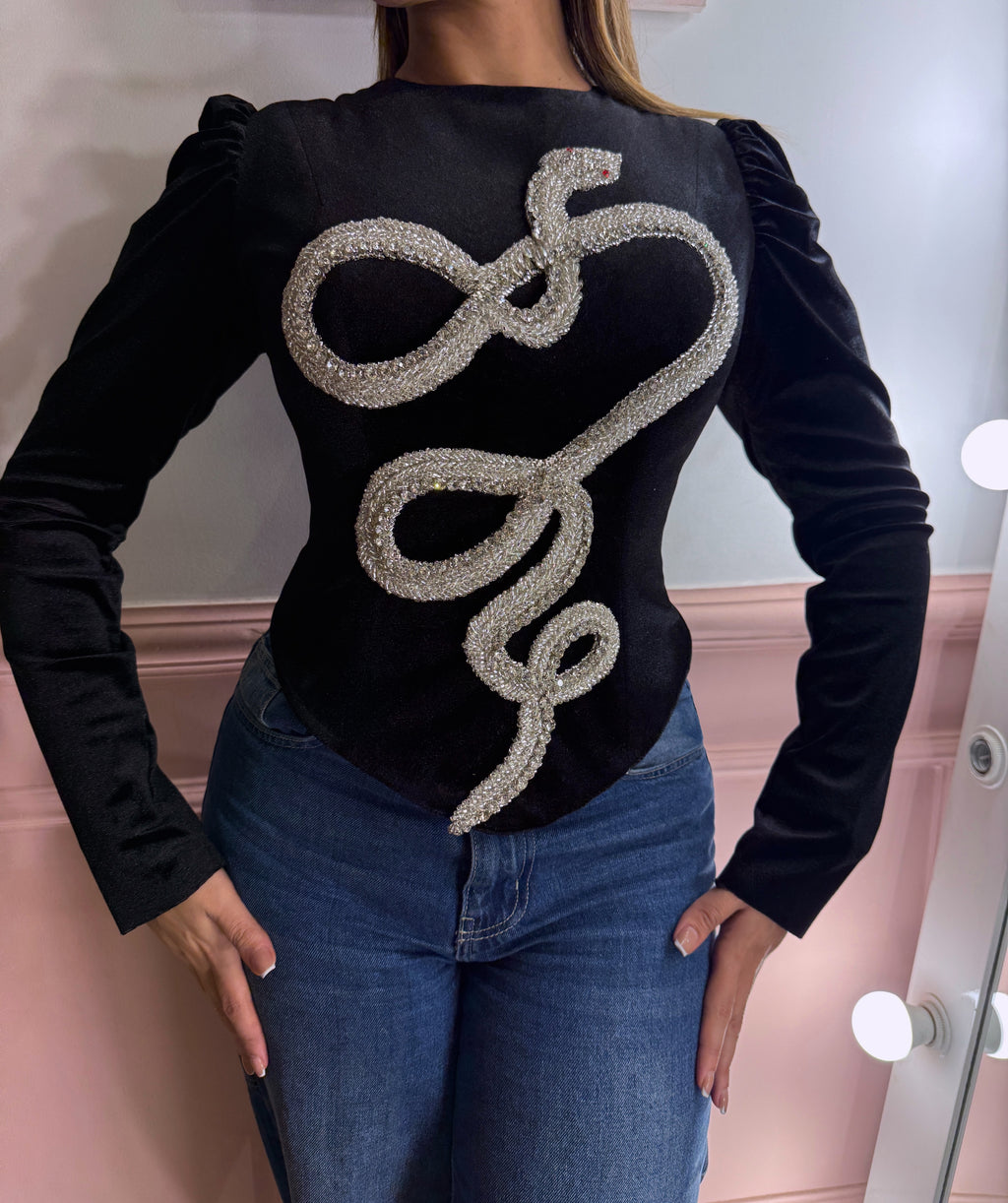 Crystal Serpent Corset (2)