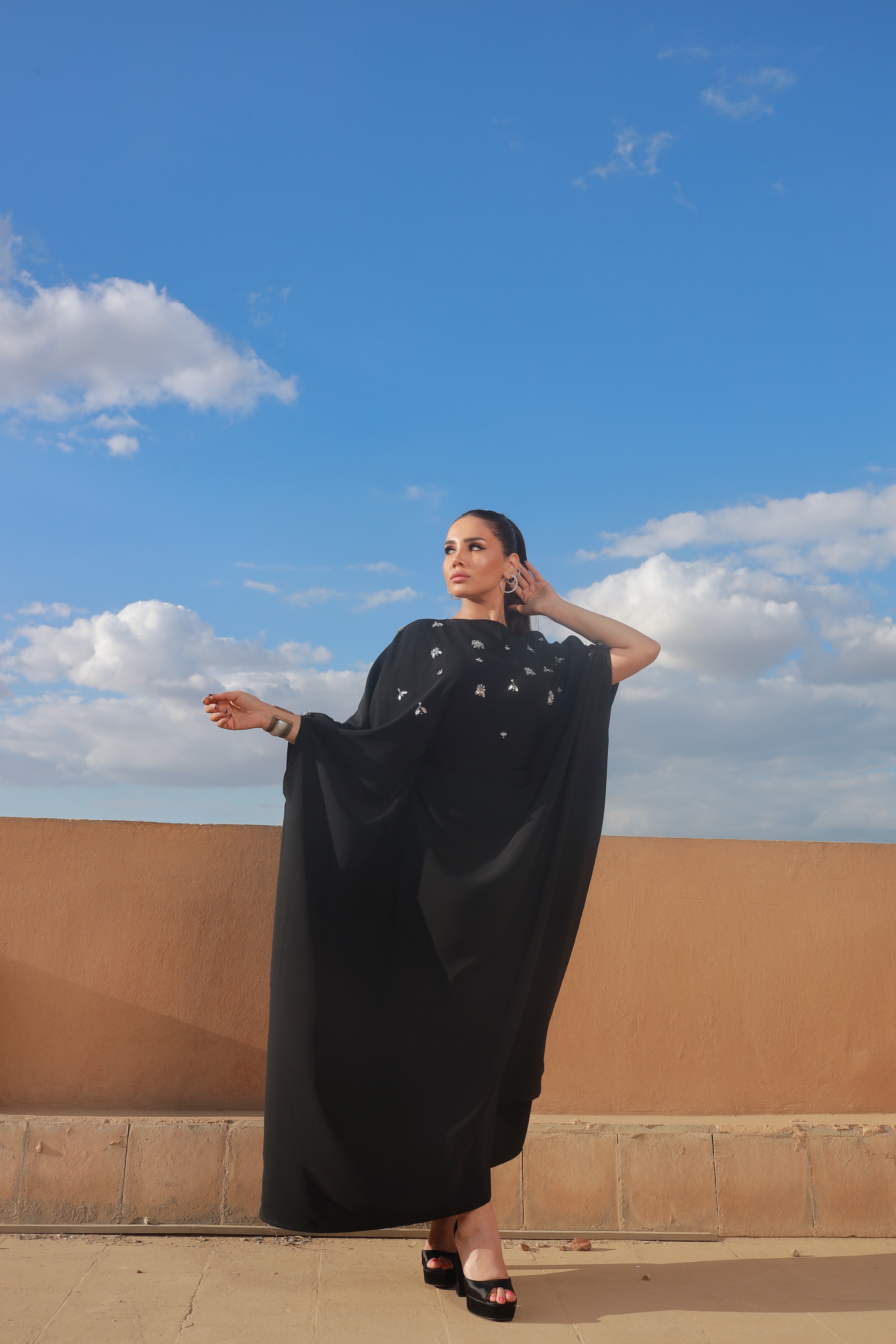 Embroidered Cape