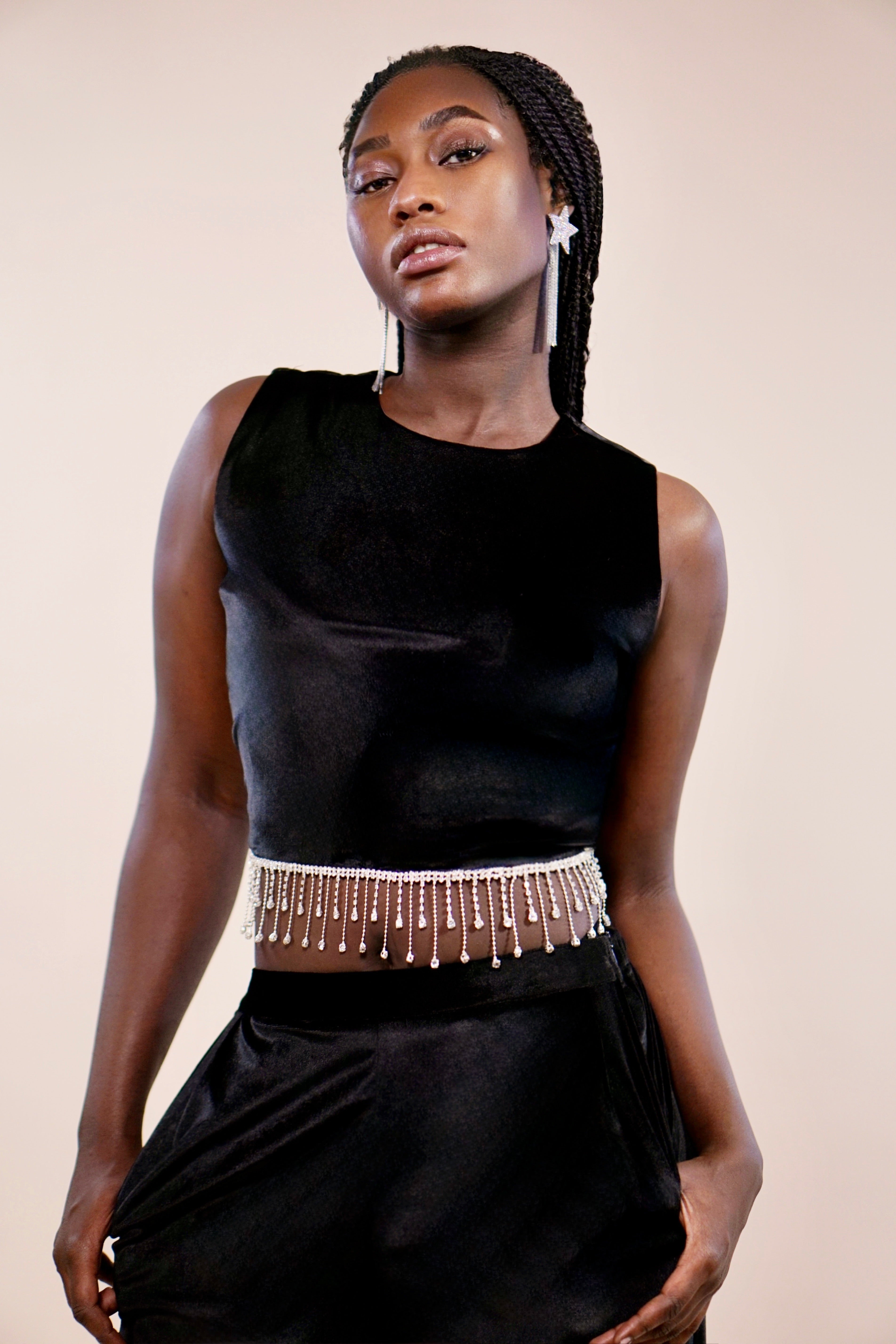Velvet Fringed Set (2)