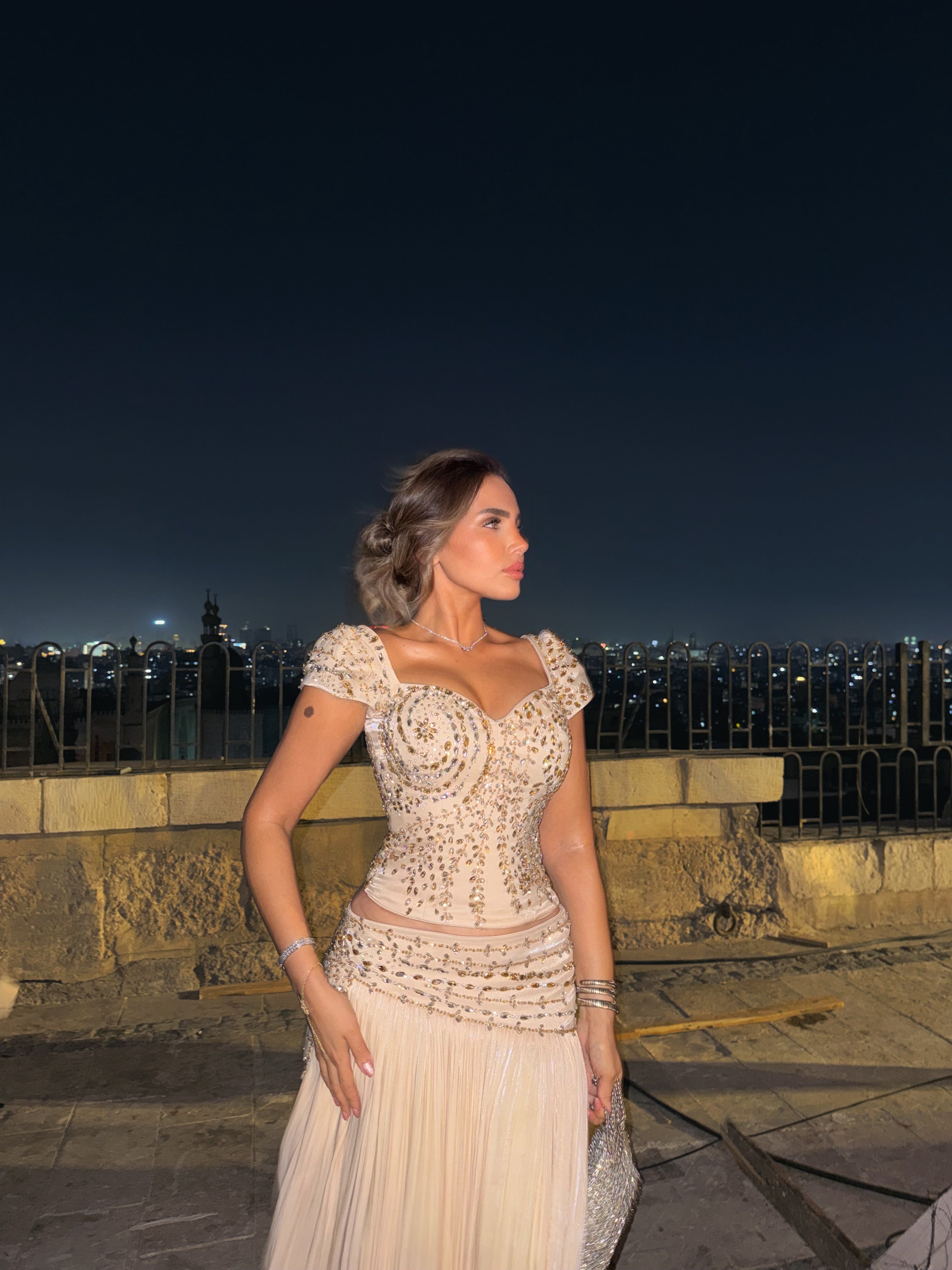 Jeweled Sahara Dress