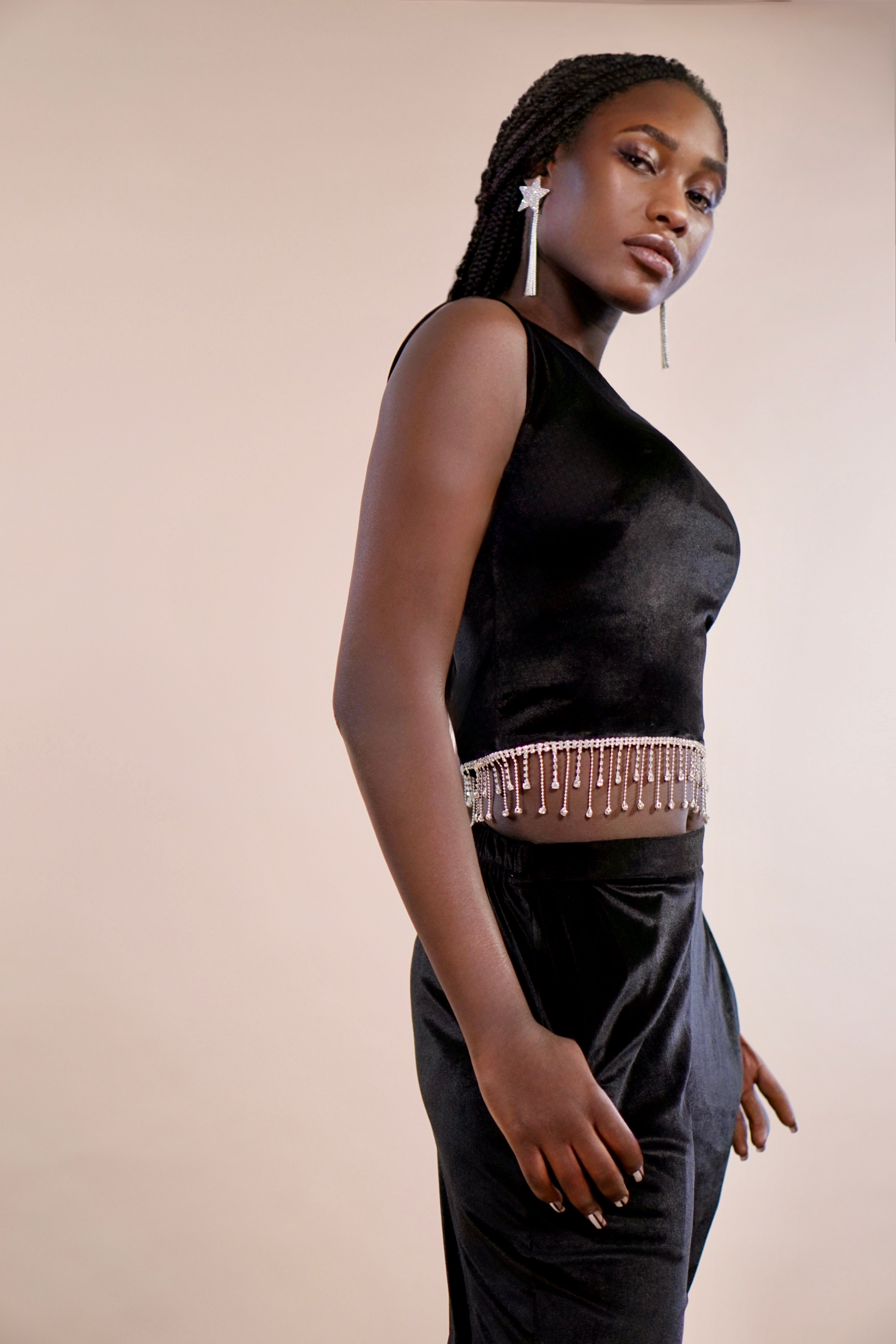 Velvet Fringed Set (2)