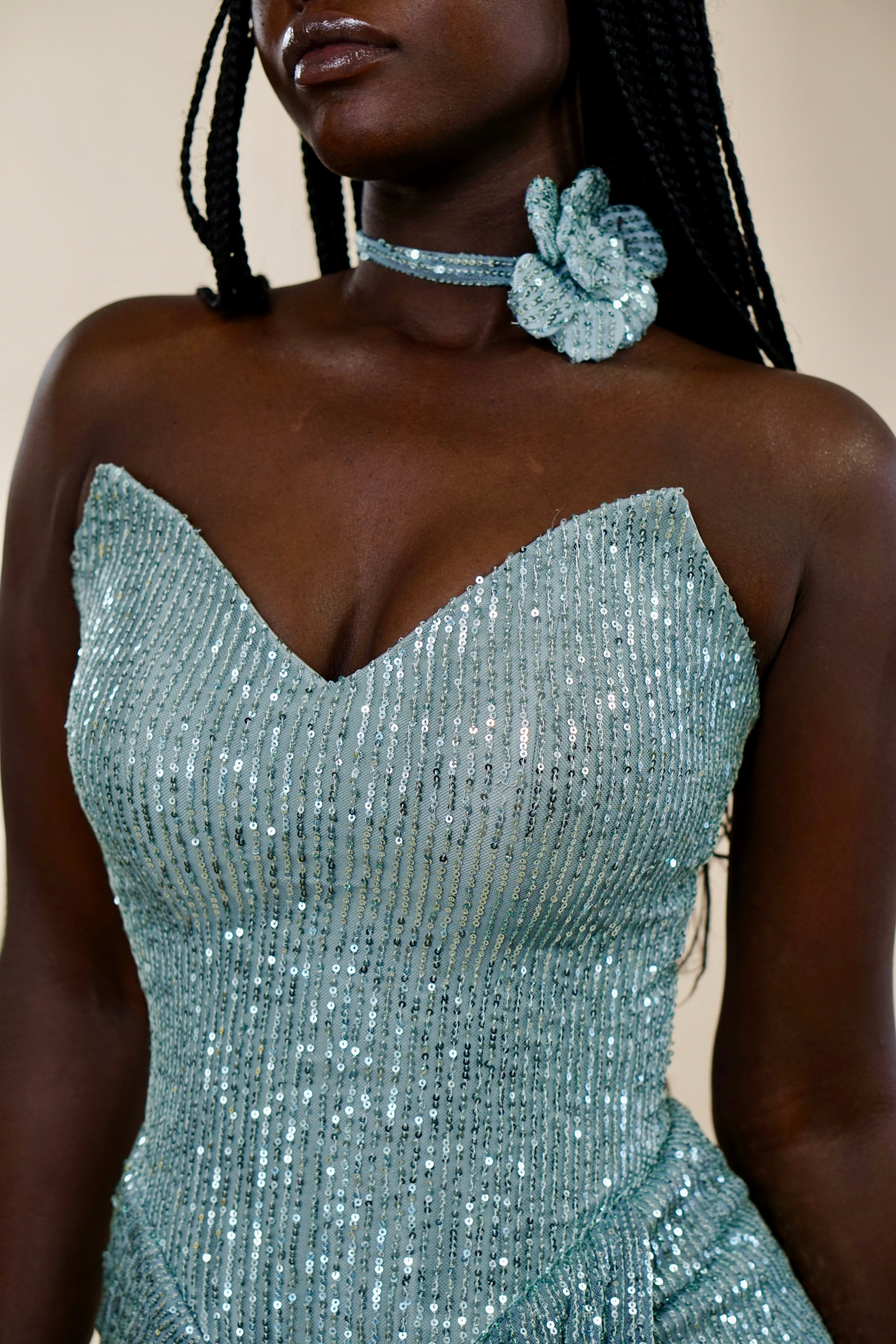 The Mint Blossom Gown
