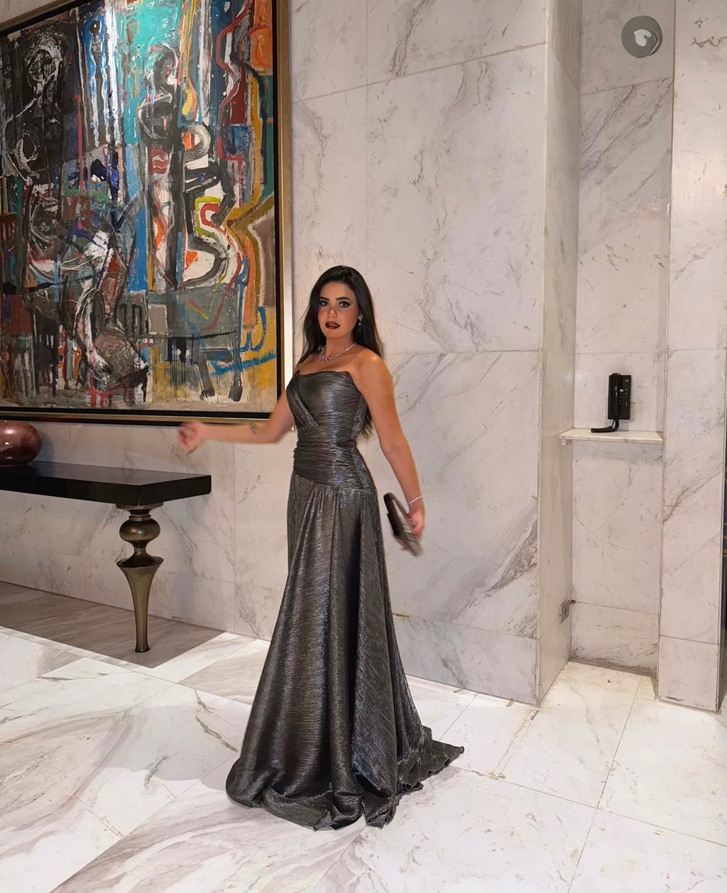 Silver Moon Gown
