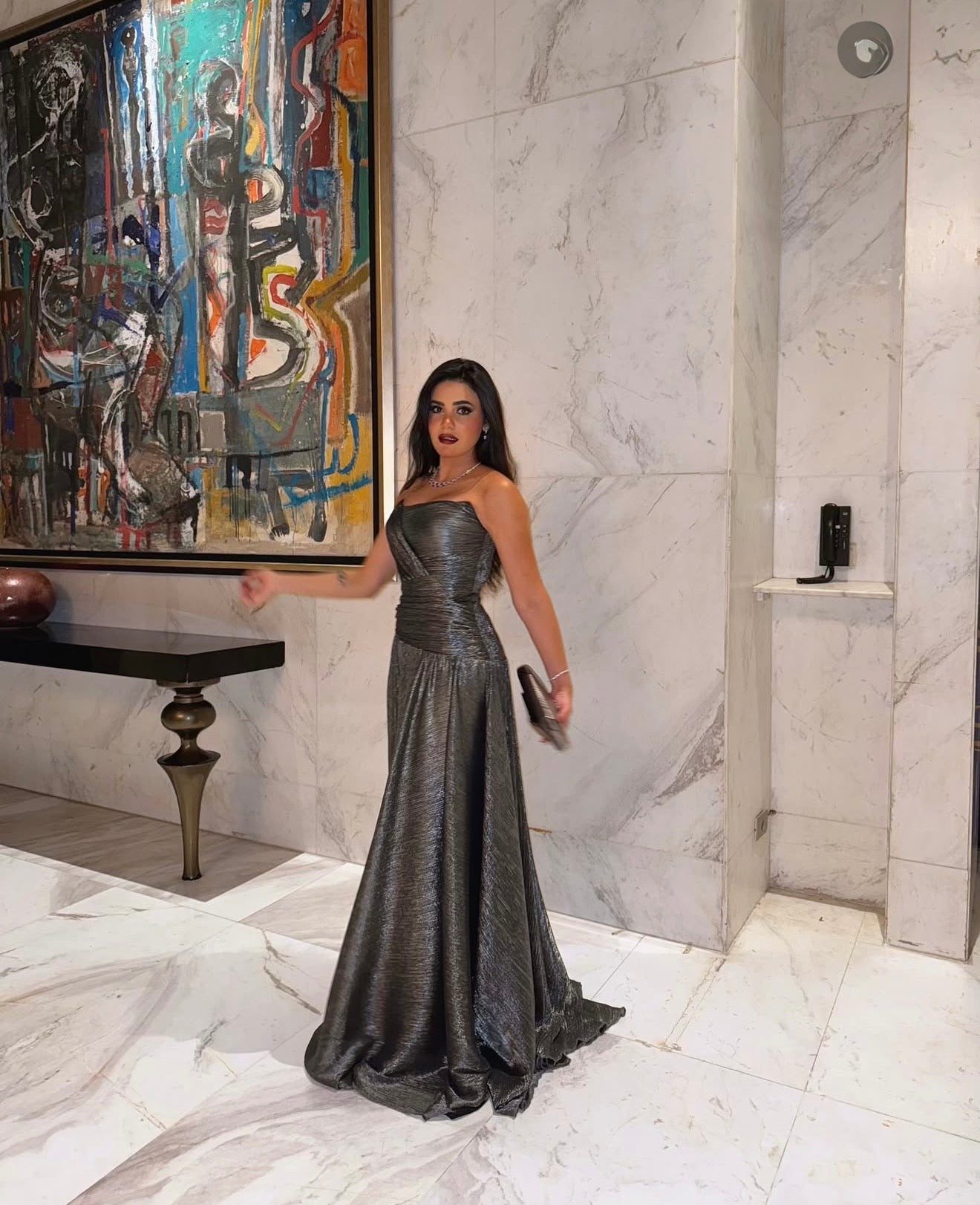 Silver Moon Gown