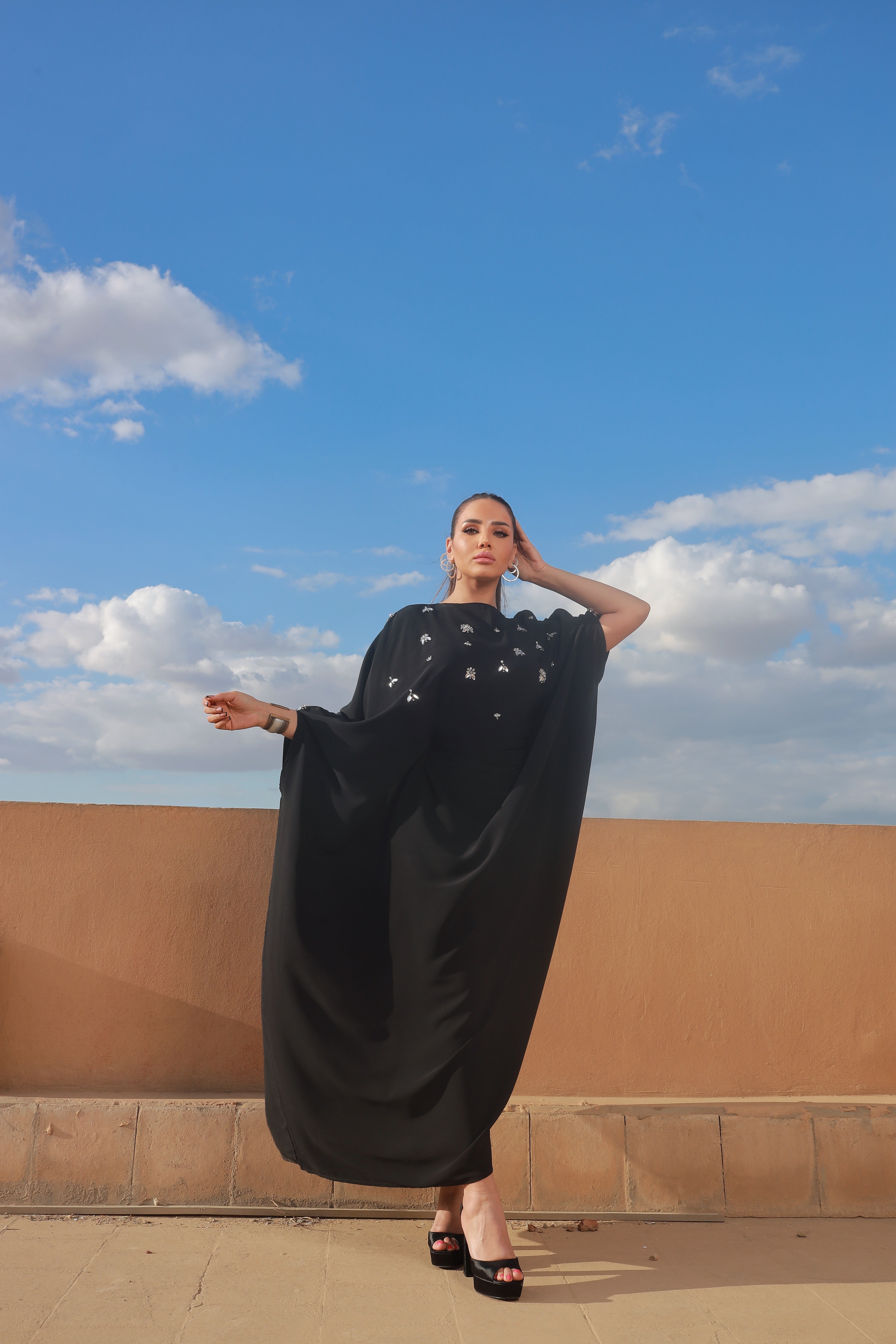 Embroidered Cape