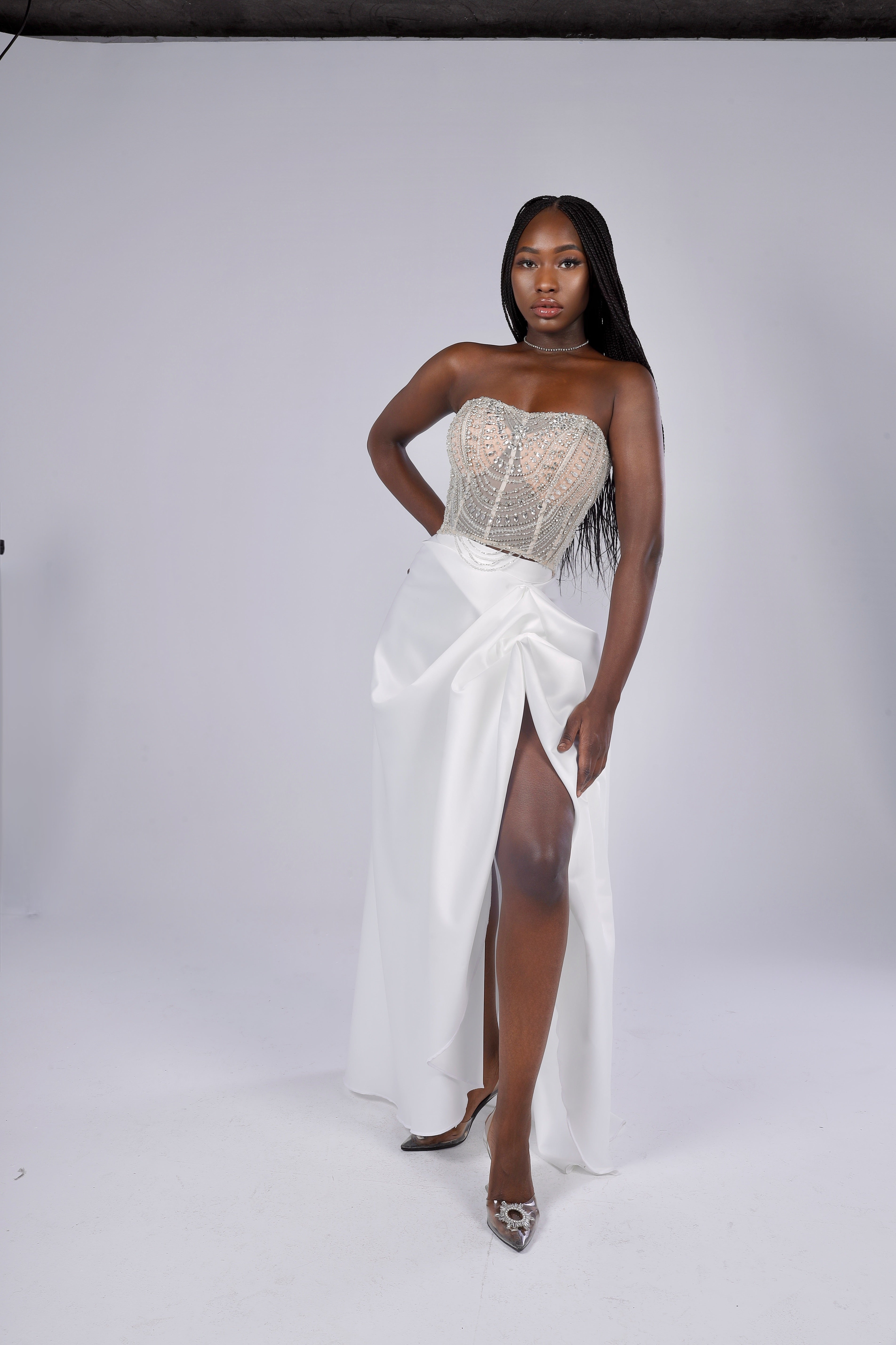 Glam Bride Corset Set