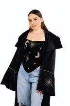 Celeste Velvet Corsage