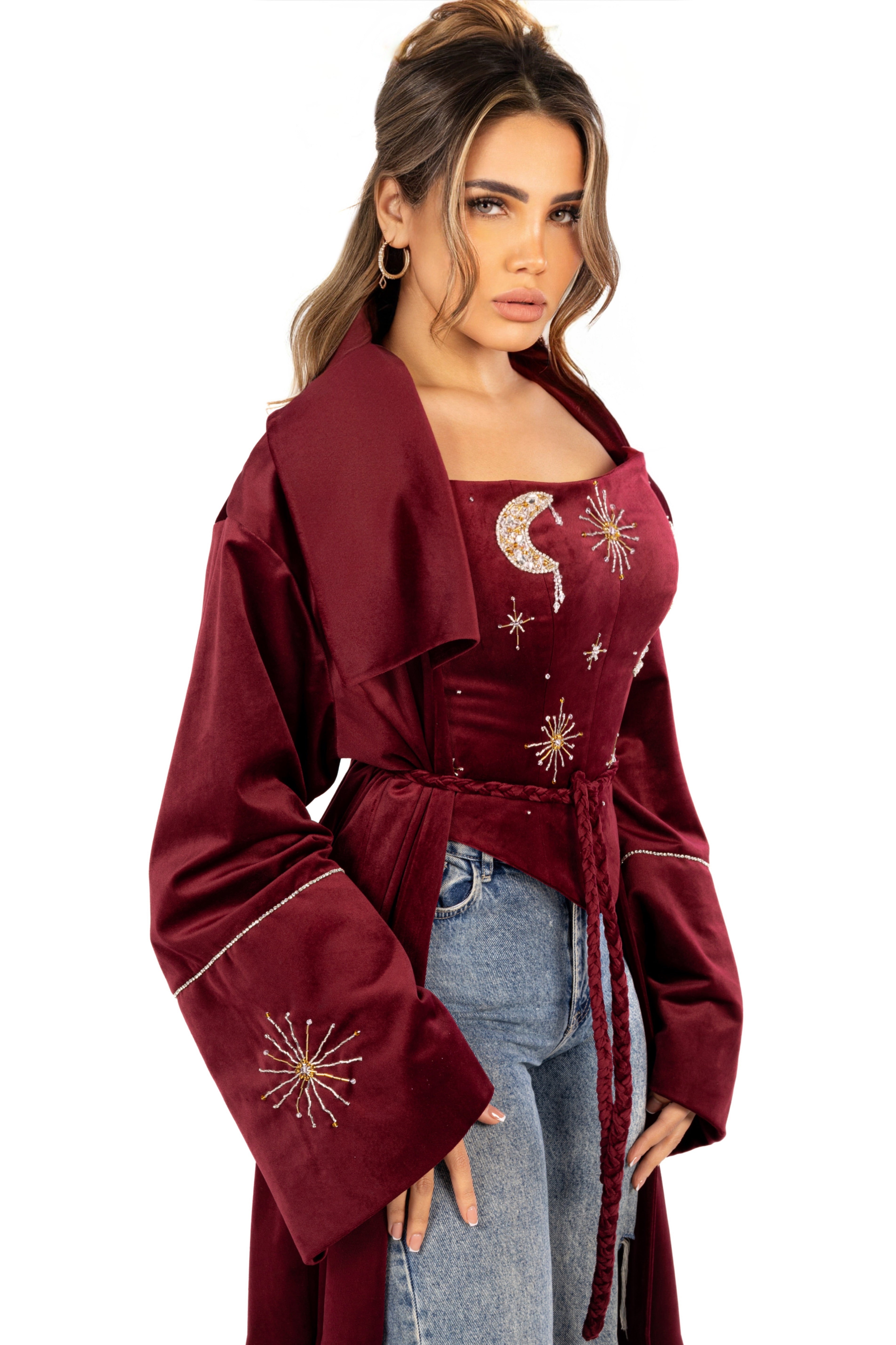 Celeste Velvet Corsage