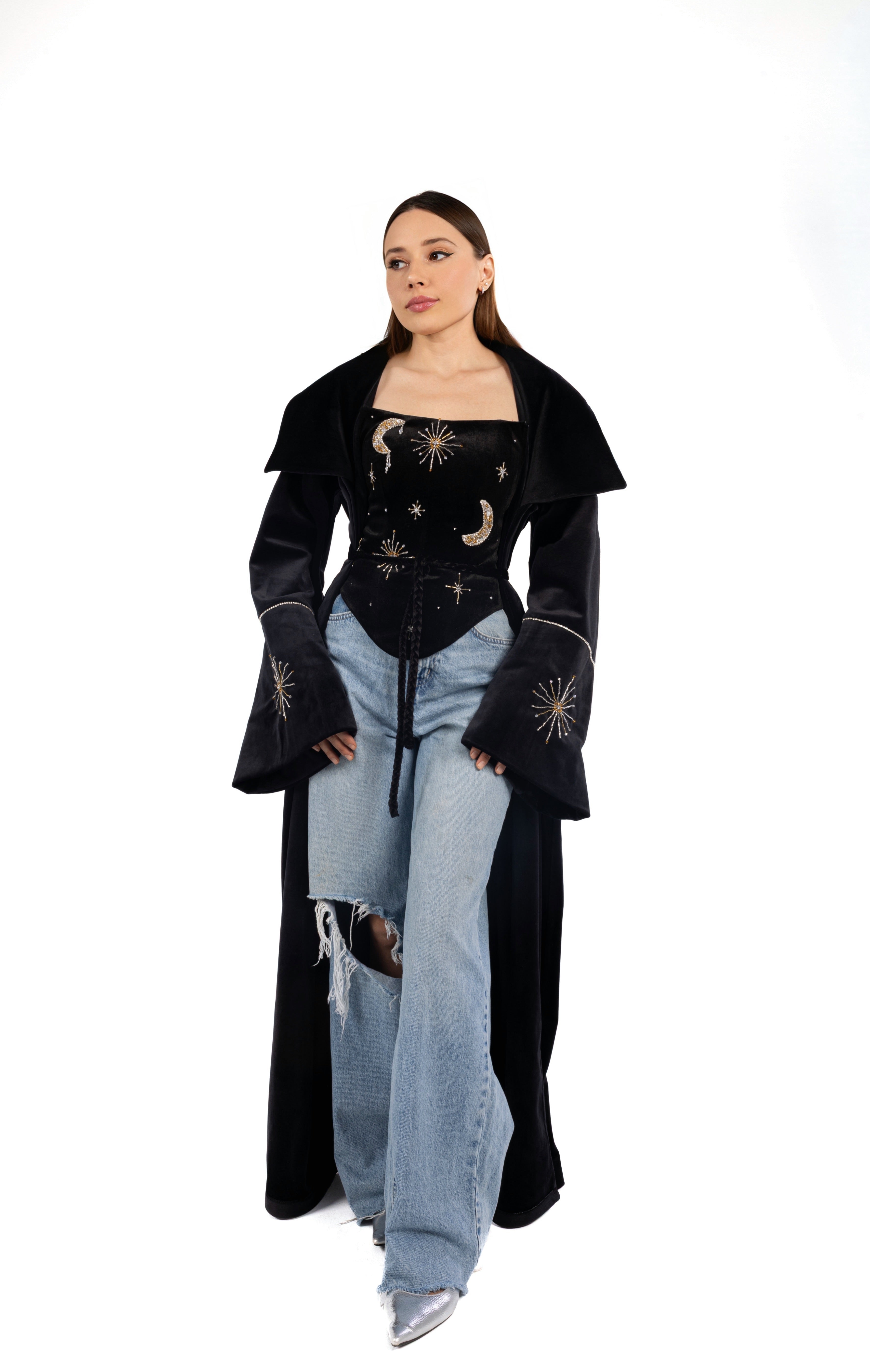 Celeste Velvet Corsage