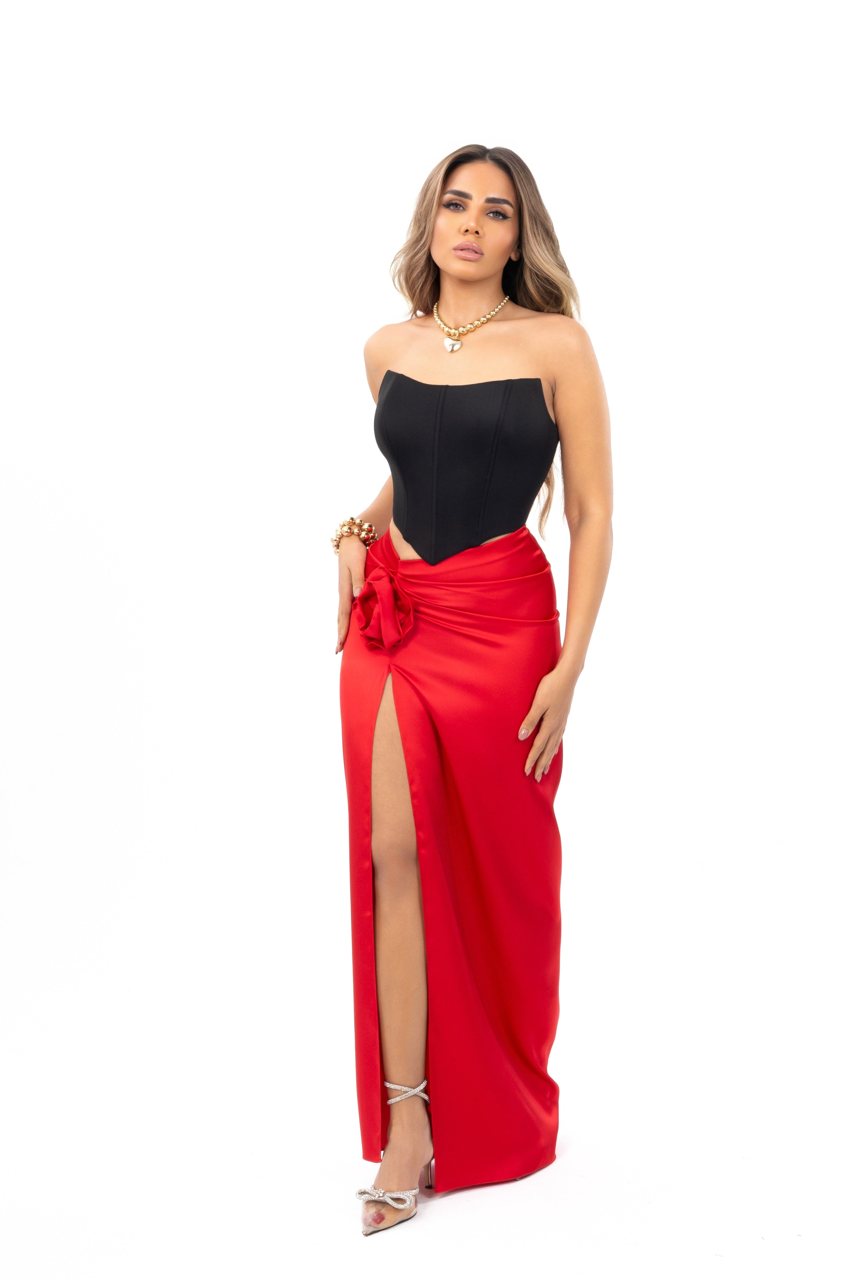 Scarlet Rose Gown