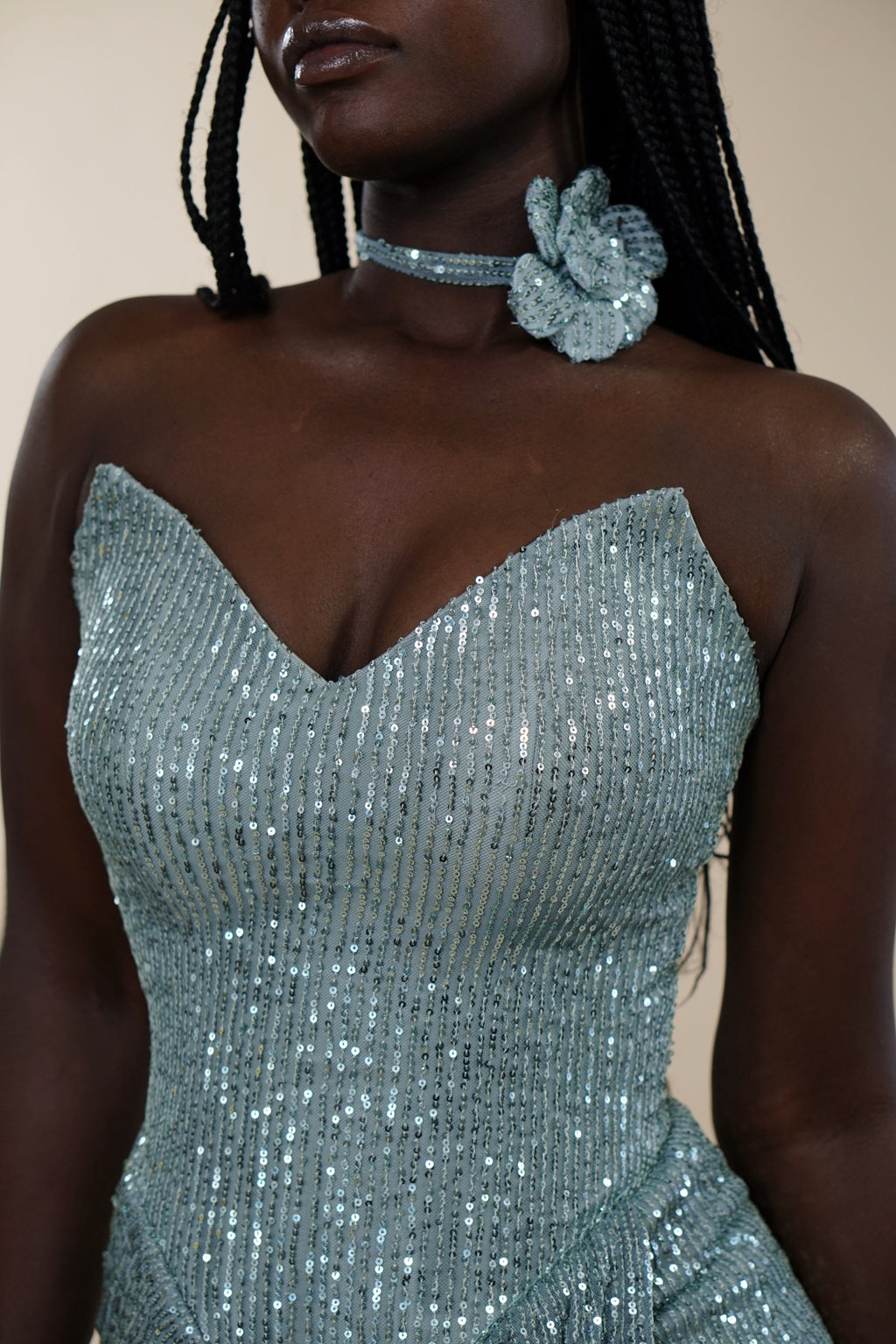 The Mint Blossom Gown