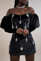 The Velvet Stardust Dress