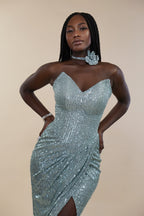 The Mint Blossom Gown