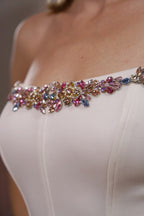 Jeweled Ivory Bodice