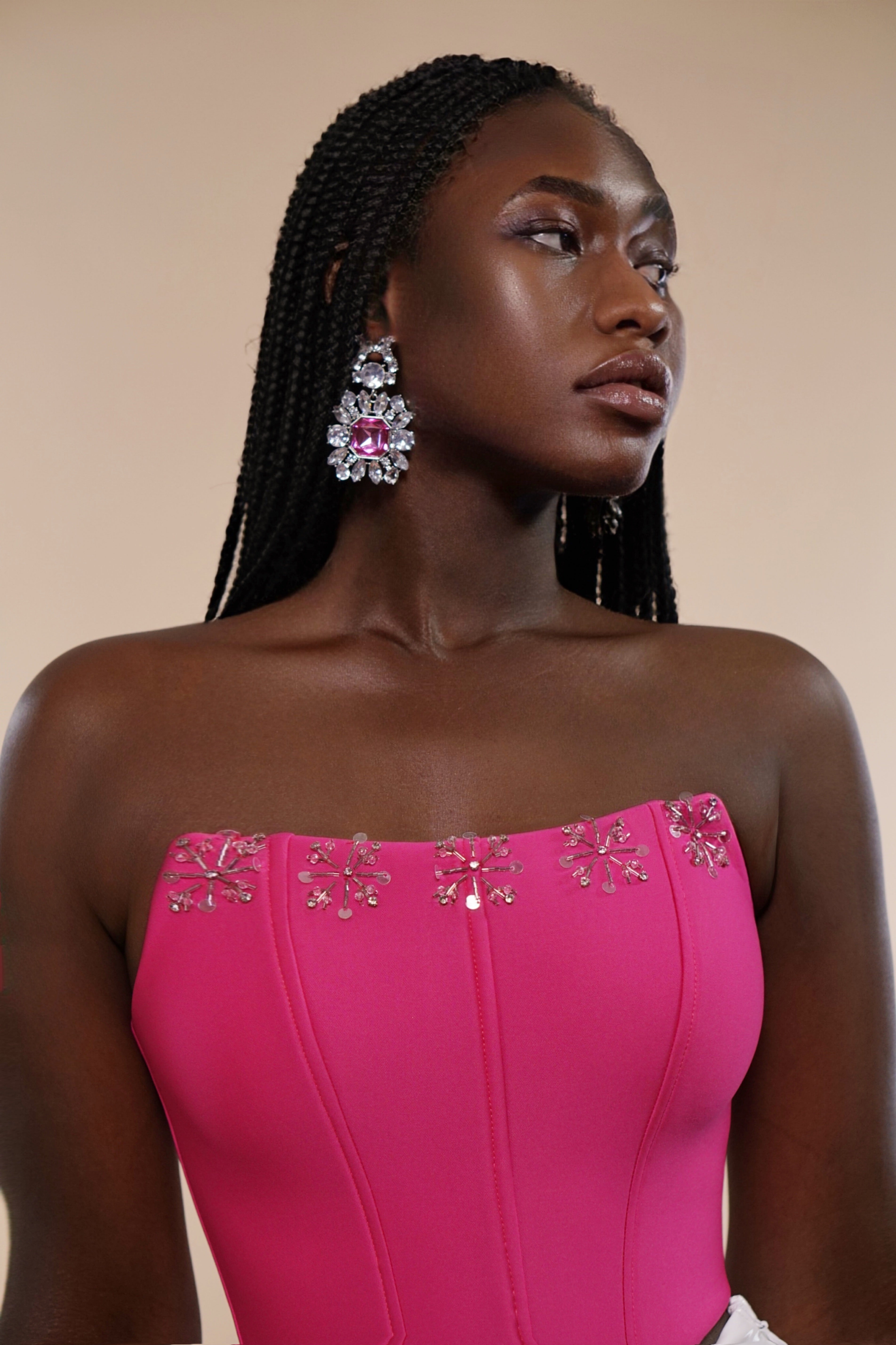 Fuchsia Gem Corset