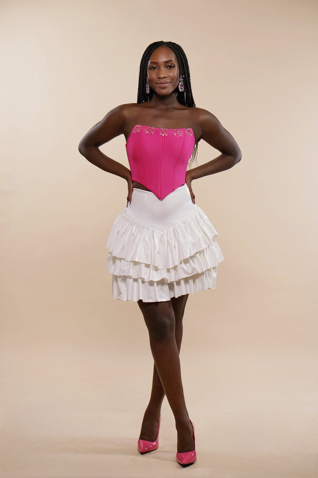 Fuchsia Gem Corset