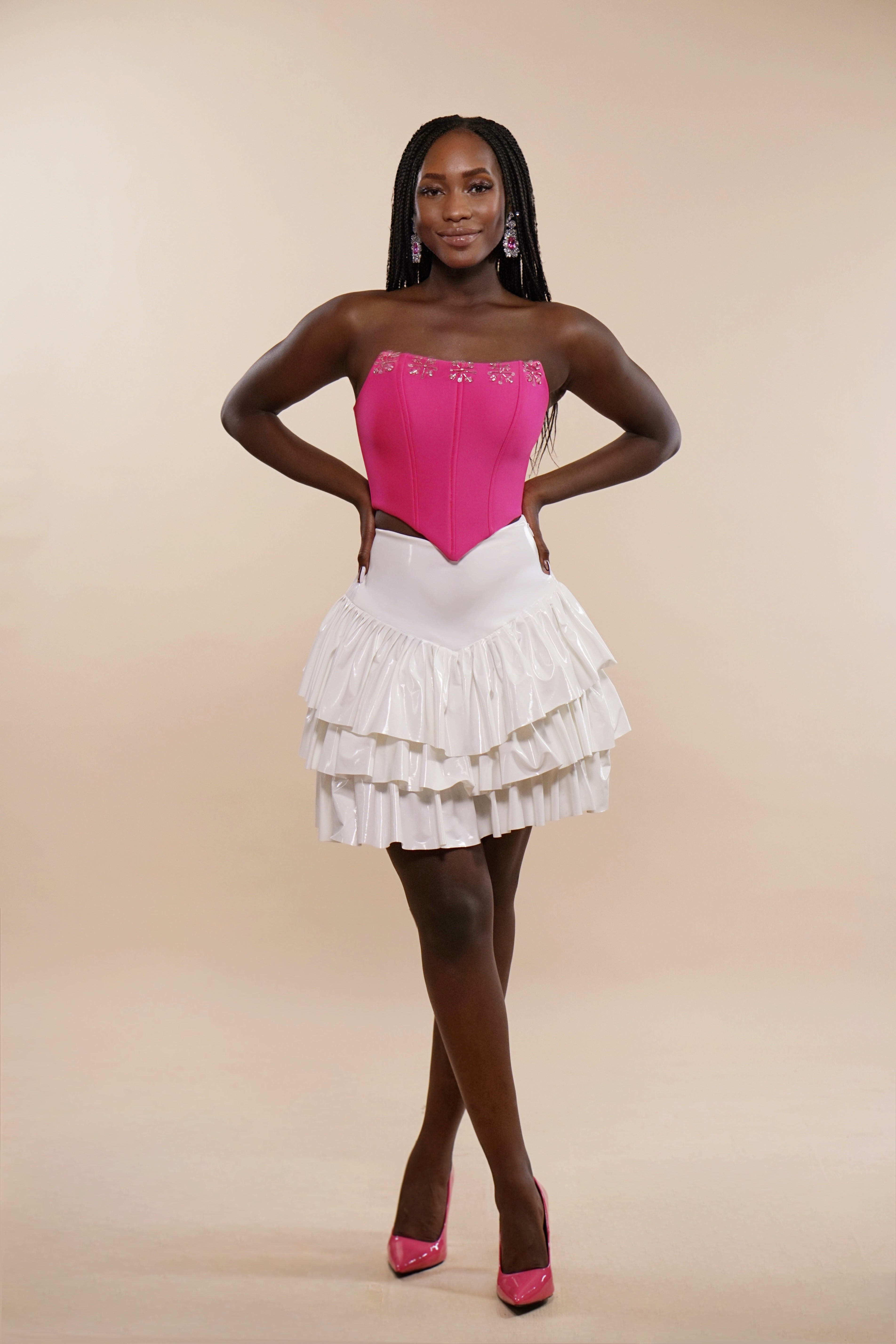 Fuchsia Gem Corset
