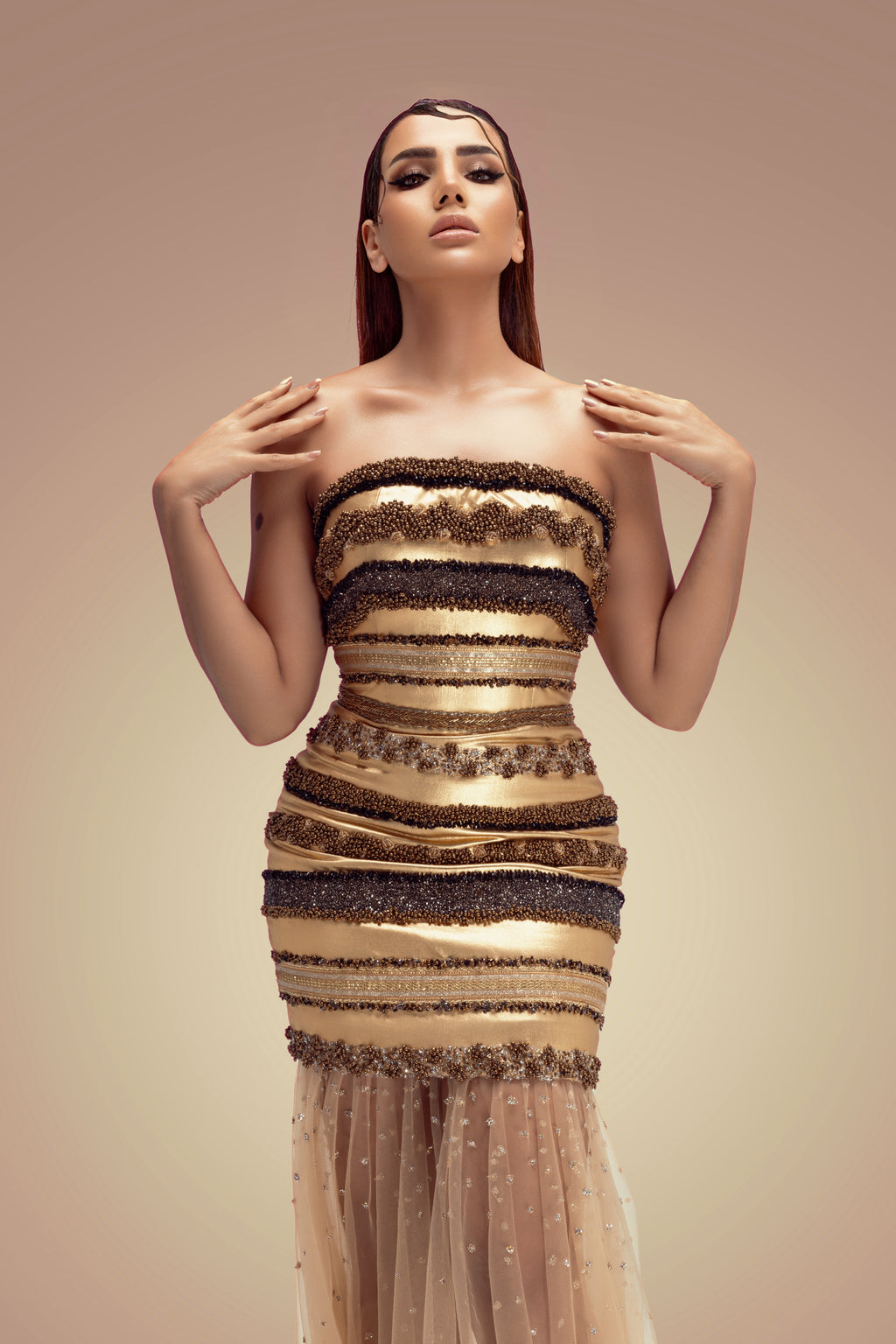 Golden Muse Gown