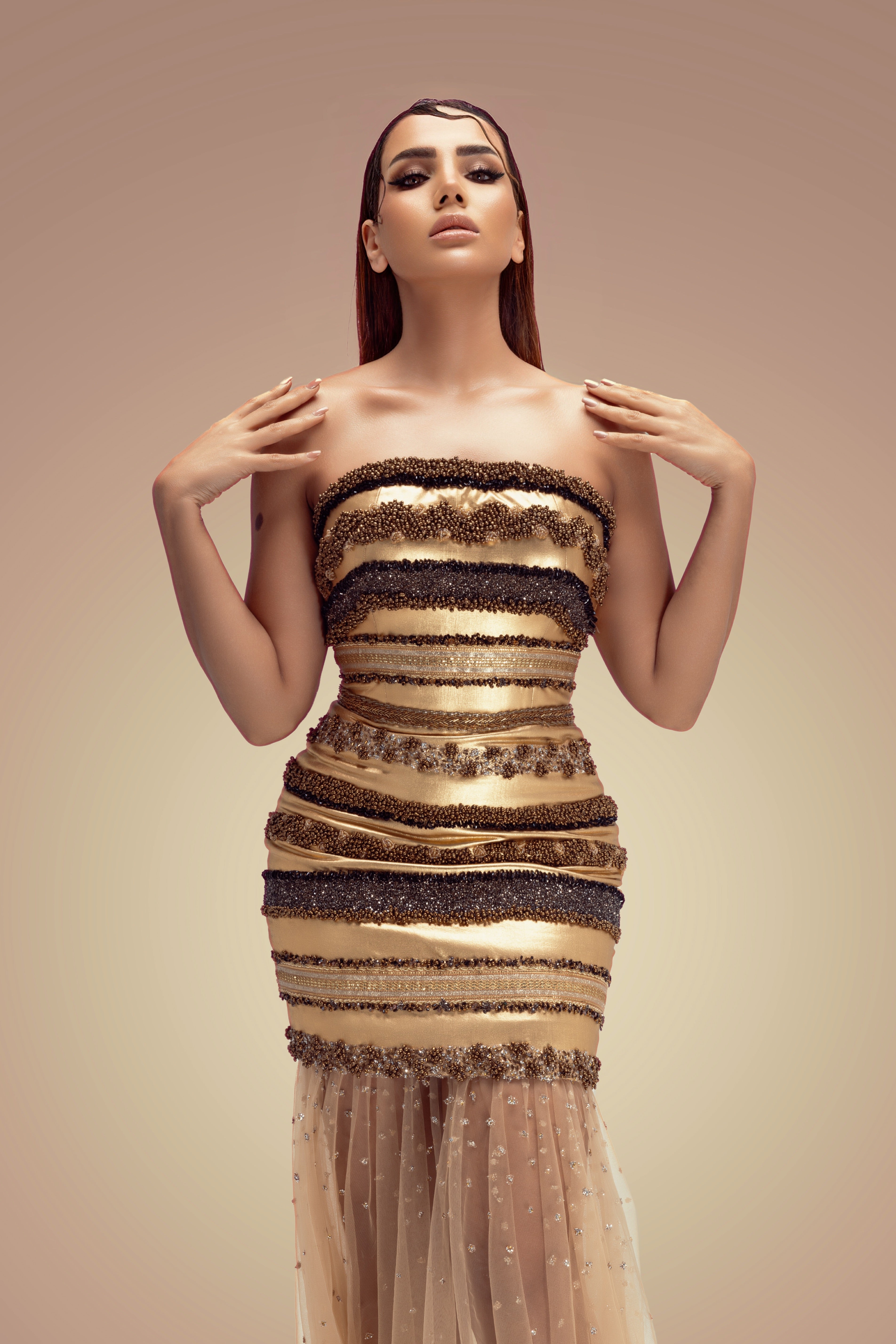 Golden Muse Gown