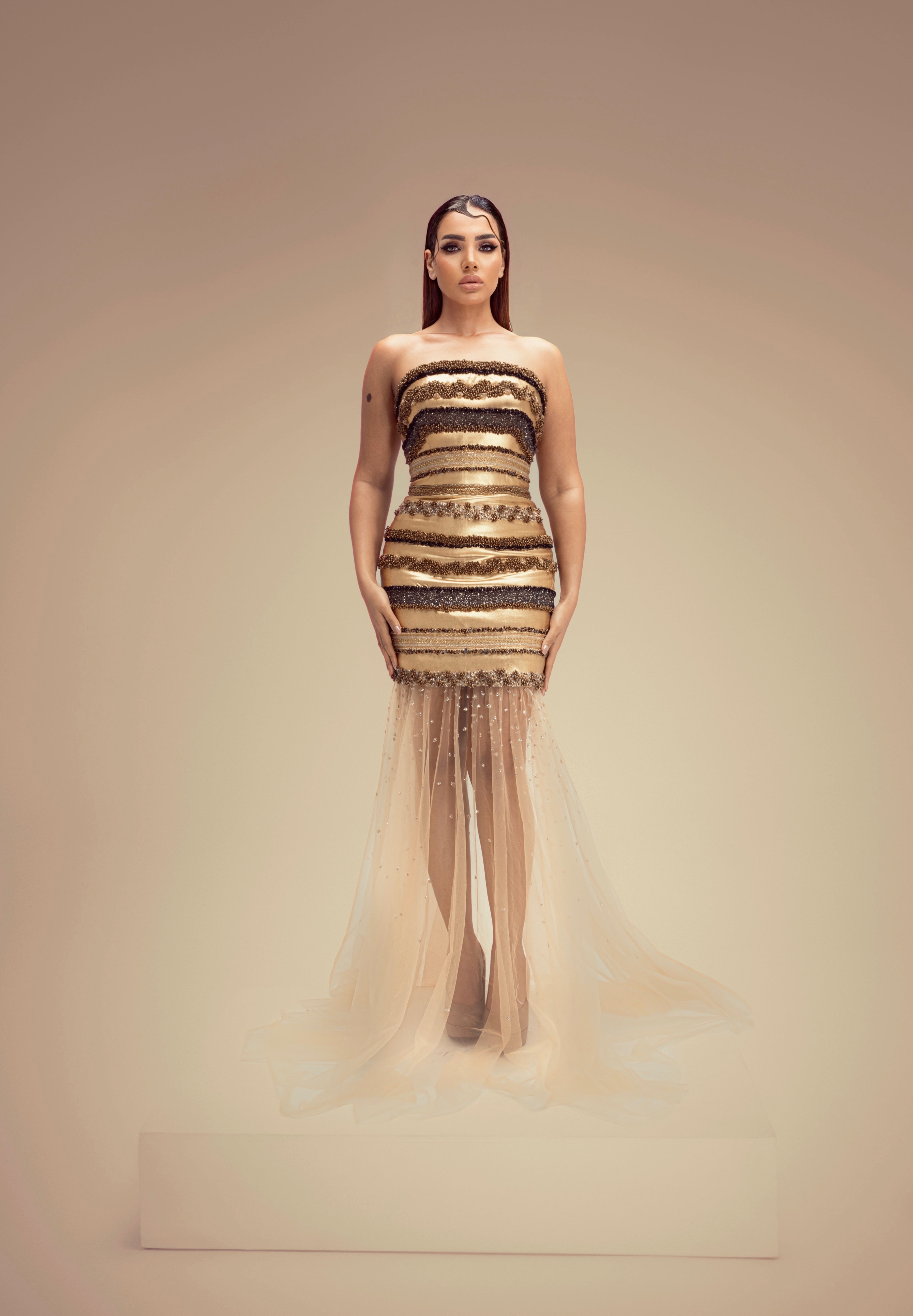 Golden Muse Gown