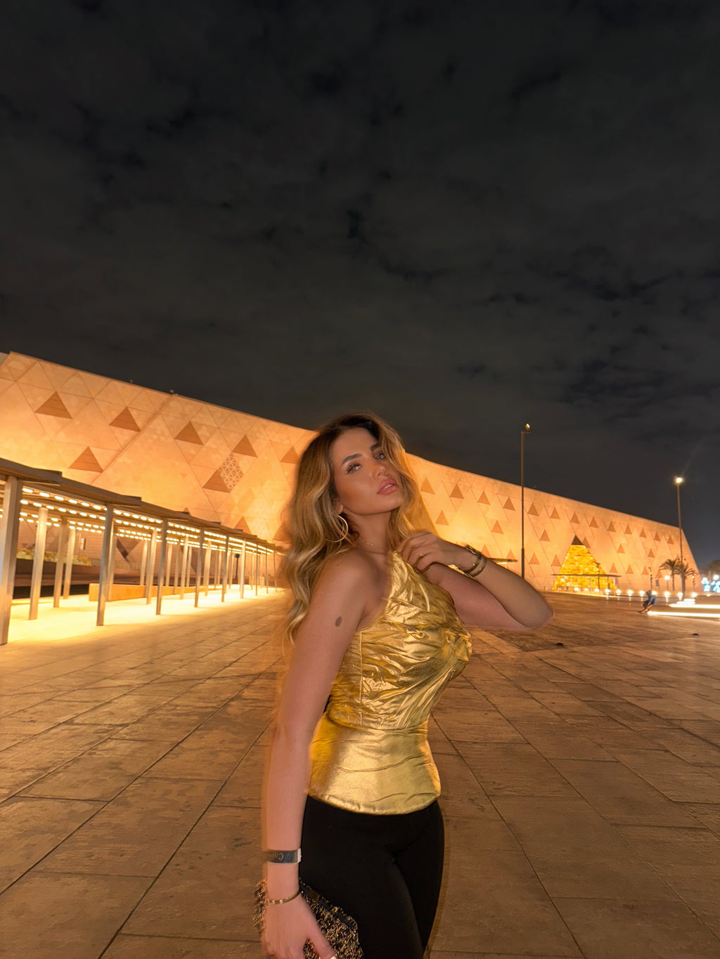 Gold Lamé Muse