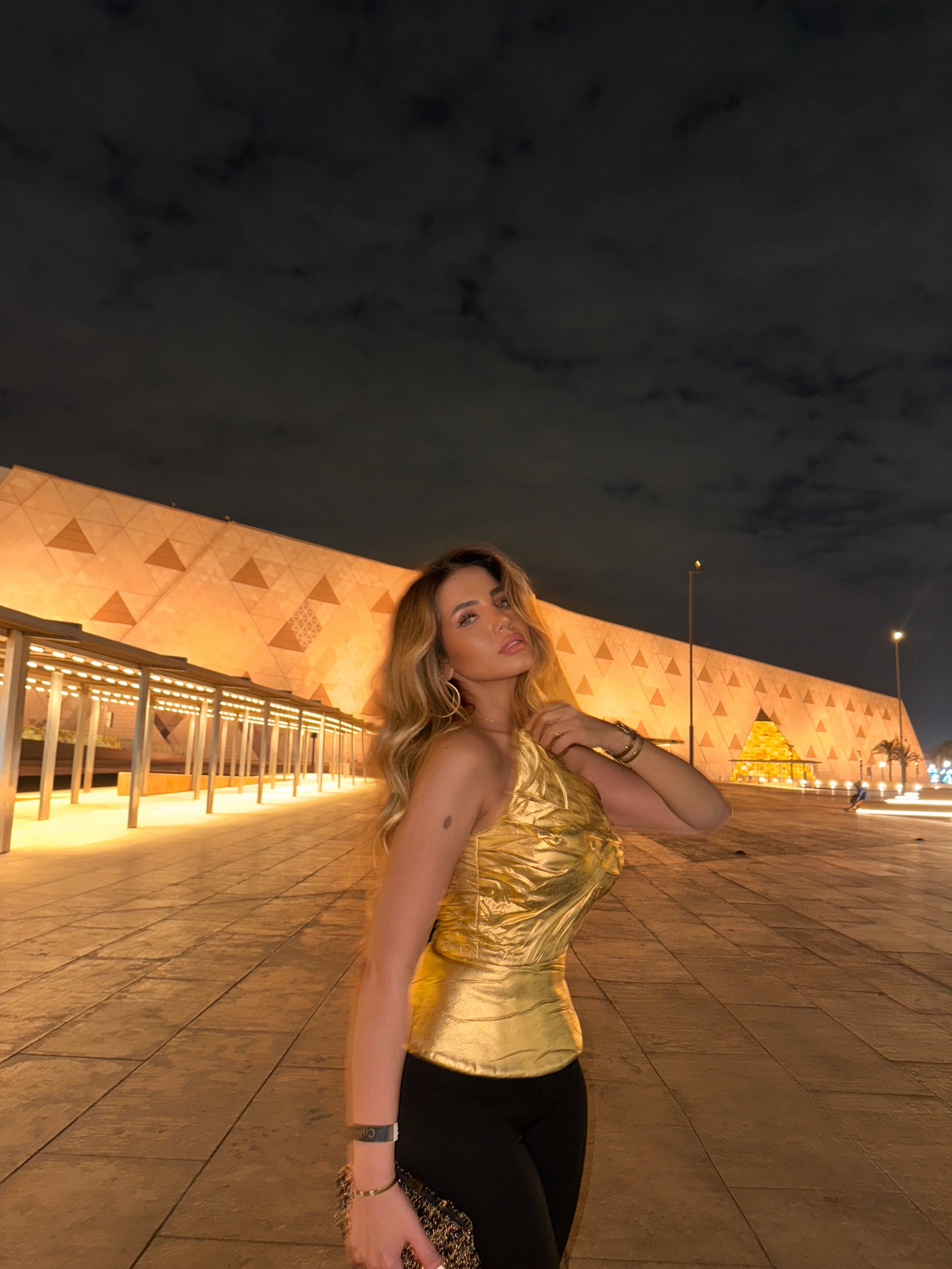 Gold Lamé Muse