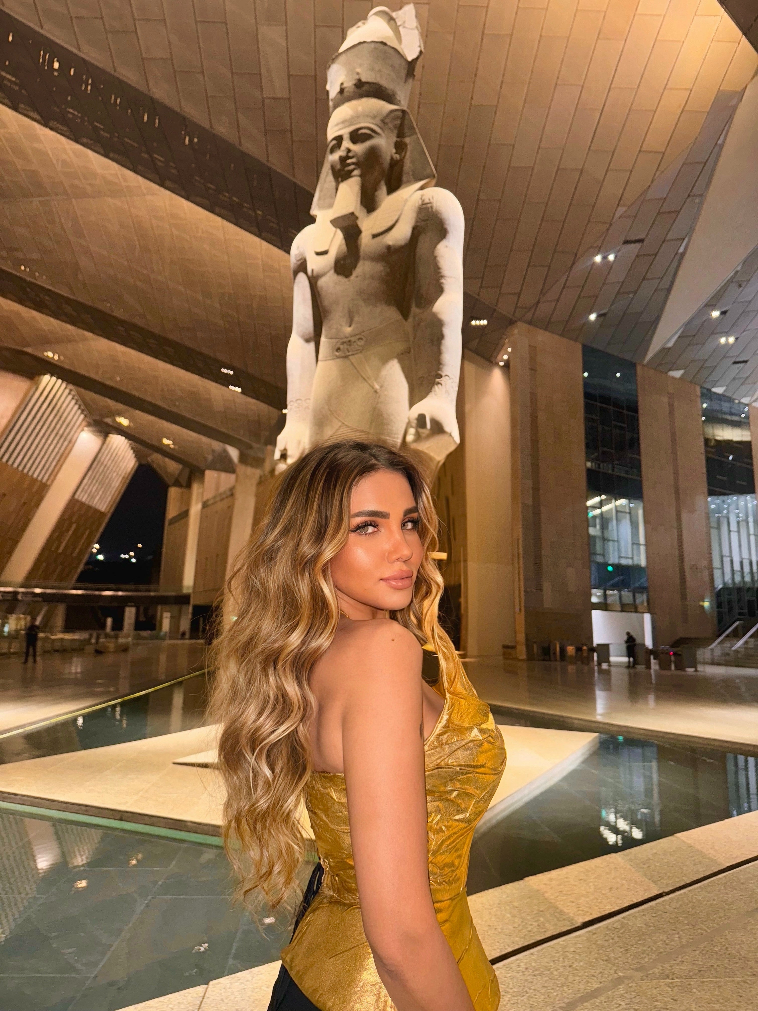 Gold Lamé Muse