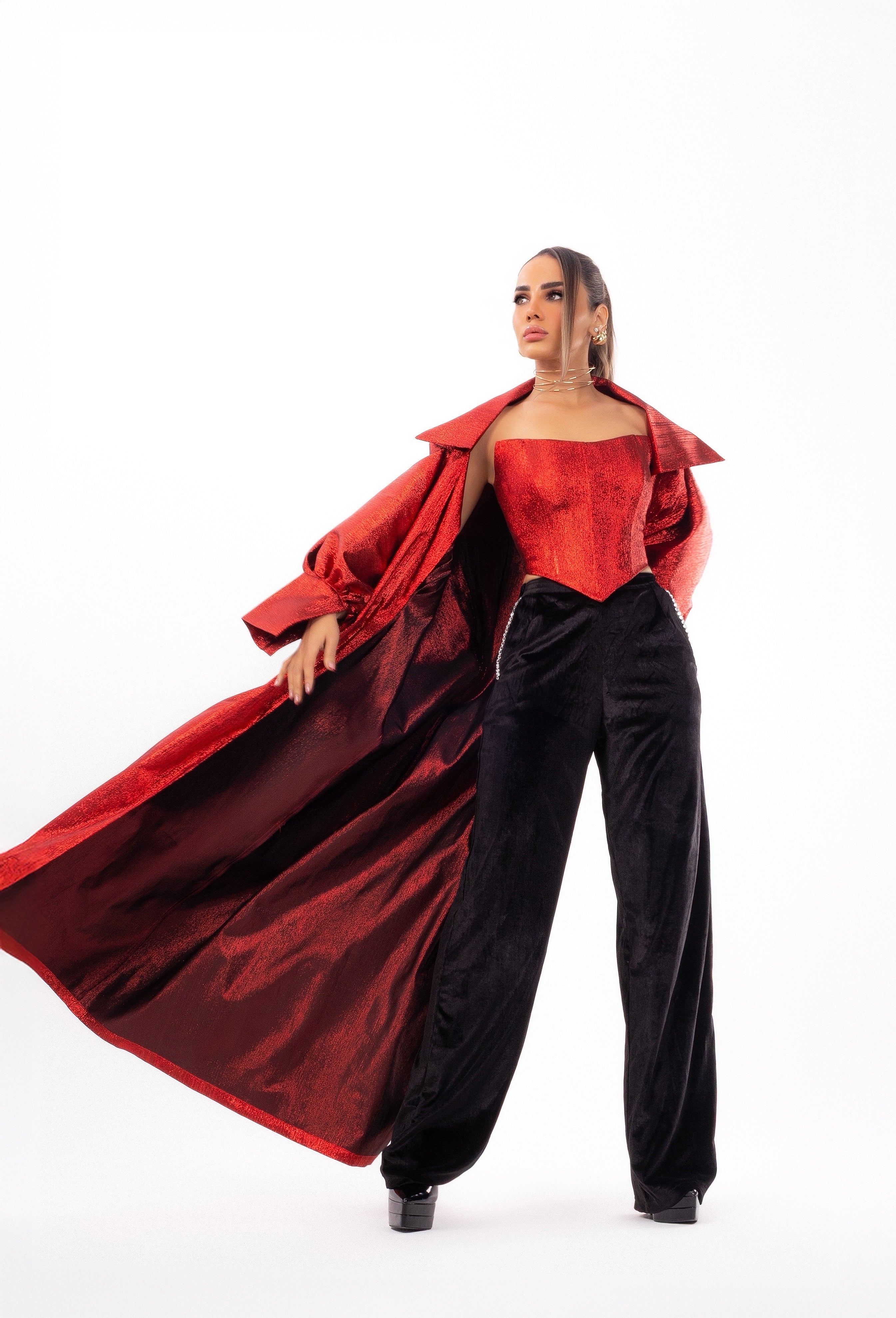 Lurex Coursage