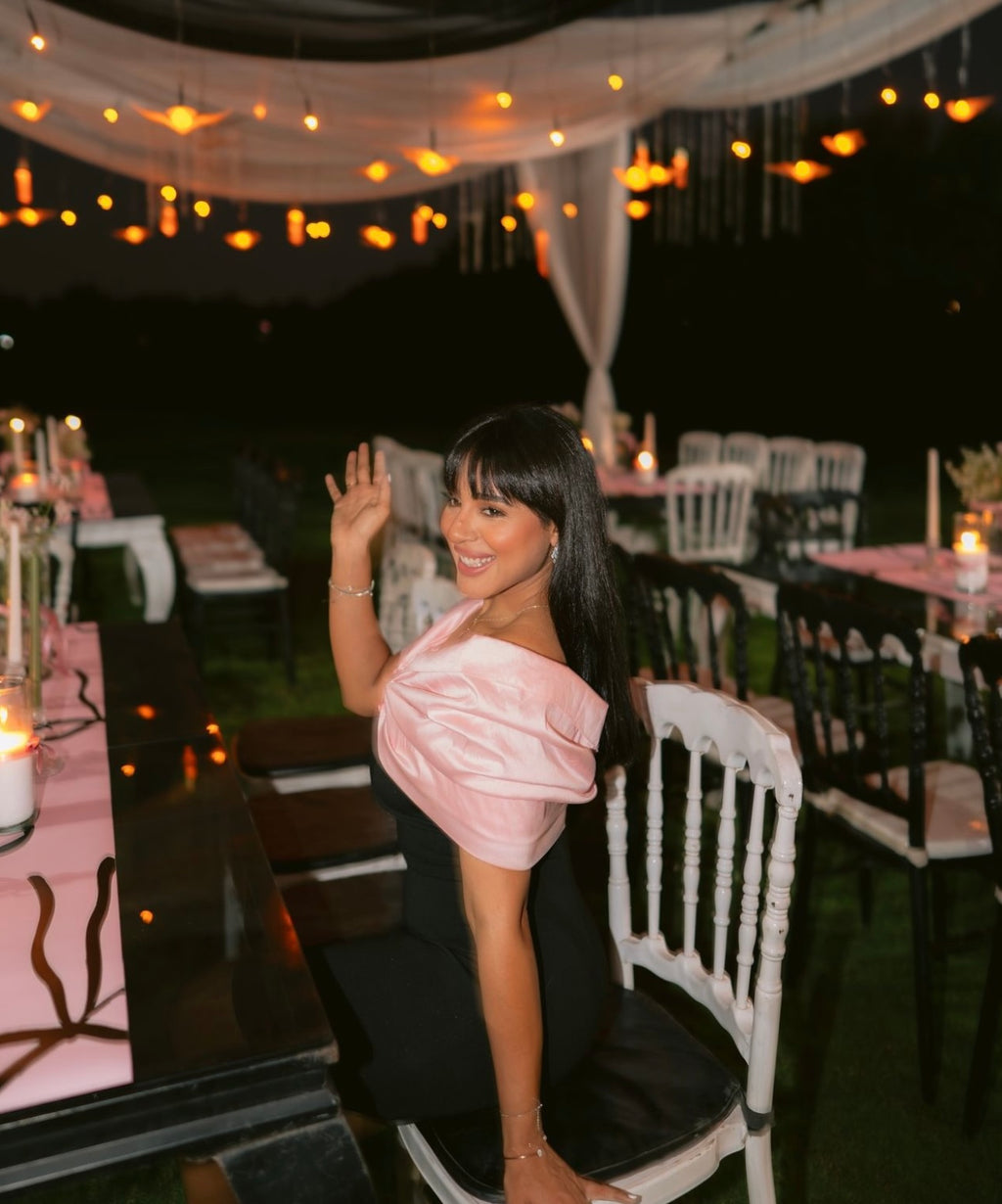 Pink Bow Gown