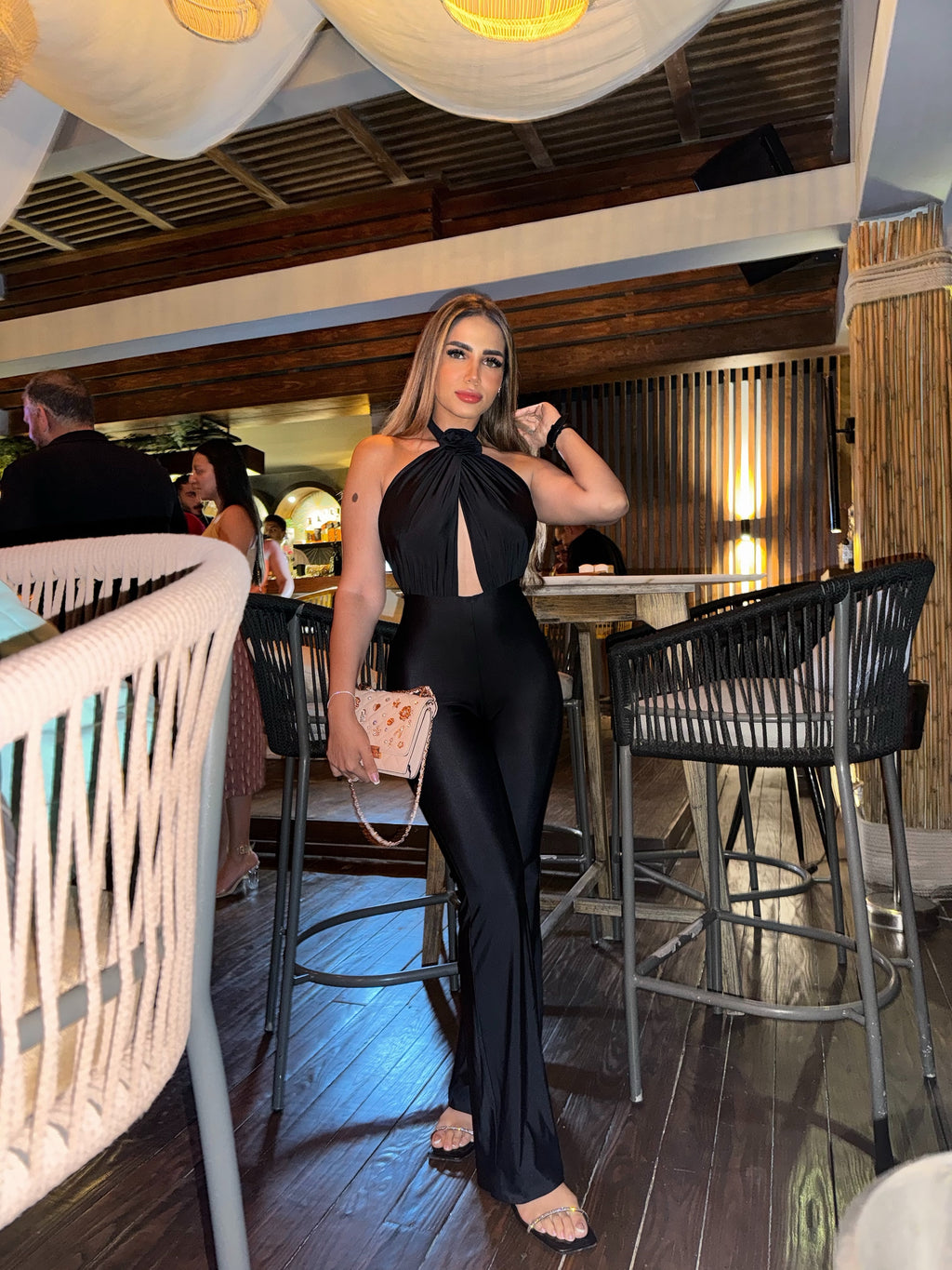 Midnight Bloom Jumpsuit