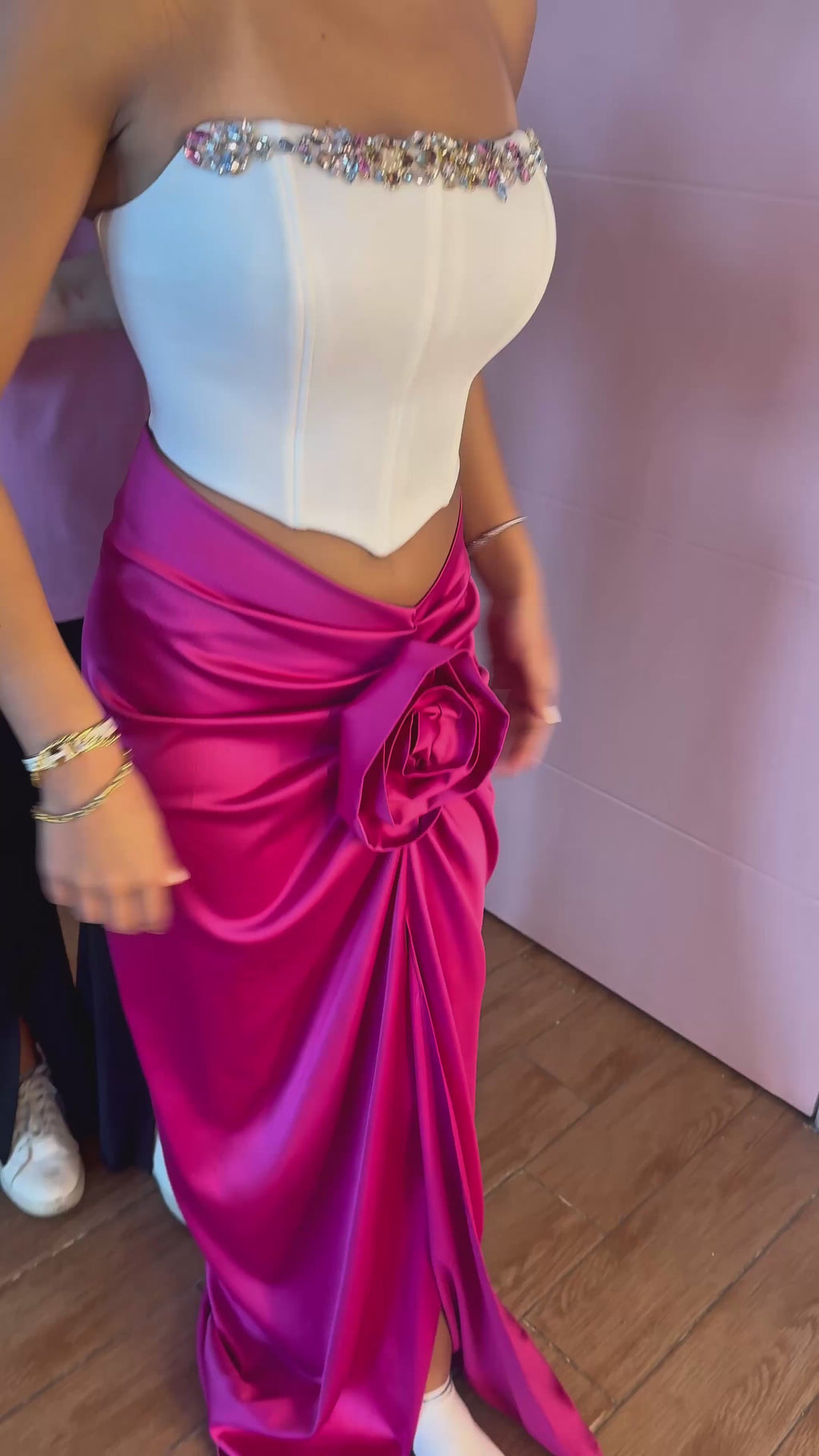 Scarlet Rose Gown
